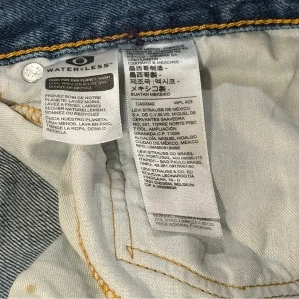 Levi's 517 Bootcut Men's Jeans‎ Blue Size 38x32 Zip Y2K VTG Western Cowboy